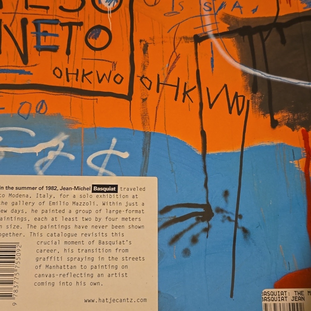 ❤️BUY 2 GET 1 FREE Basquiat: The Modena Paintings, Retail Price $49.95 BNWT - Picture 8 of 13